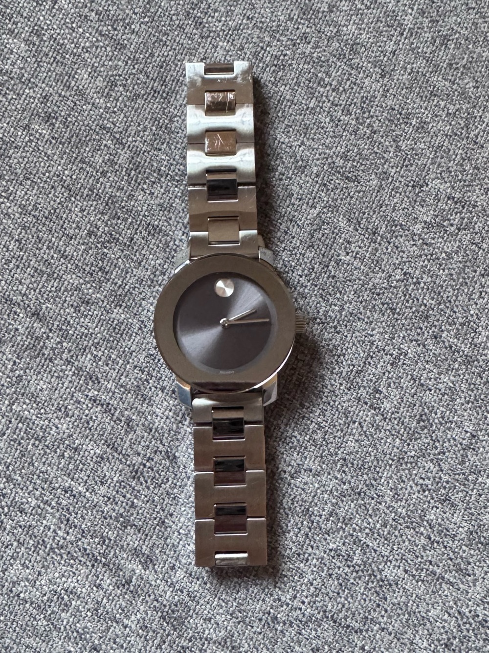 Movado Bold Stainless Steel Watch